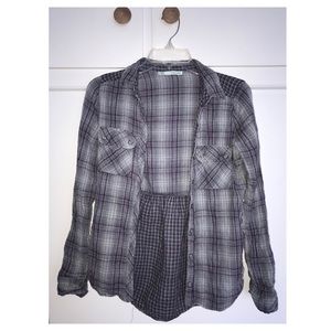 Maurice’s plaid blouse